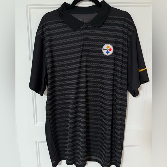 Pittsburg Steelers Nike Polo Shirt - Picture 1 of 2